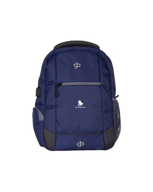 Greys&Blues Jadia Laptop Bag-Blue with Black- 22L